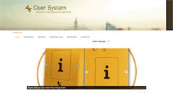 Desktop Screenshot of cisersystem.com